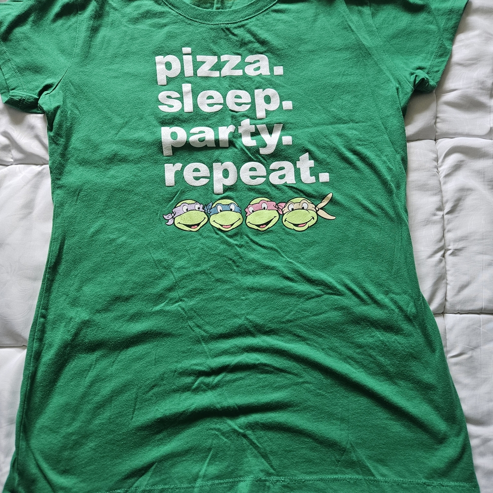 Nickelodeon Green Teenage Mutant Ninja Turtles Tee
